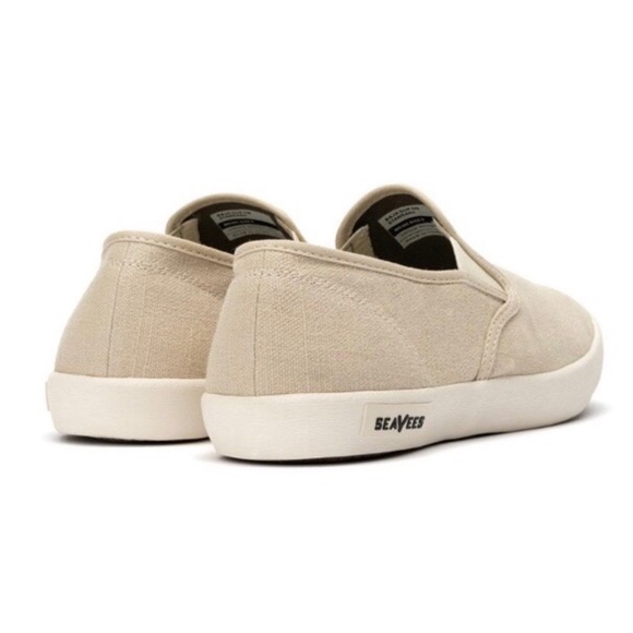 SeaVees Baja Slip On Standard - Natural Linen - Picture 4 of 5